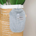 Coral fleece pet legs fluffy jacket with five-colour pull rings, available in multiple sizes and colours