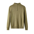 Men's casual sweater thickened wool base shirt slim fit pullover long sleeve in six colours for teenagers