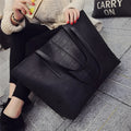 Simple fashion EuropeShoulder Bag handbag in black or grey colour for spring summer casual wear
