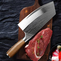 Stainless steel kitchen knife 320mm with 40Cr13 forged blade photo colour