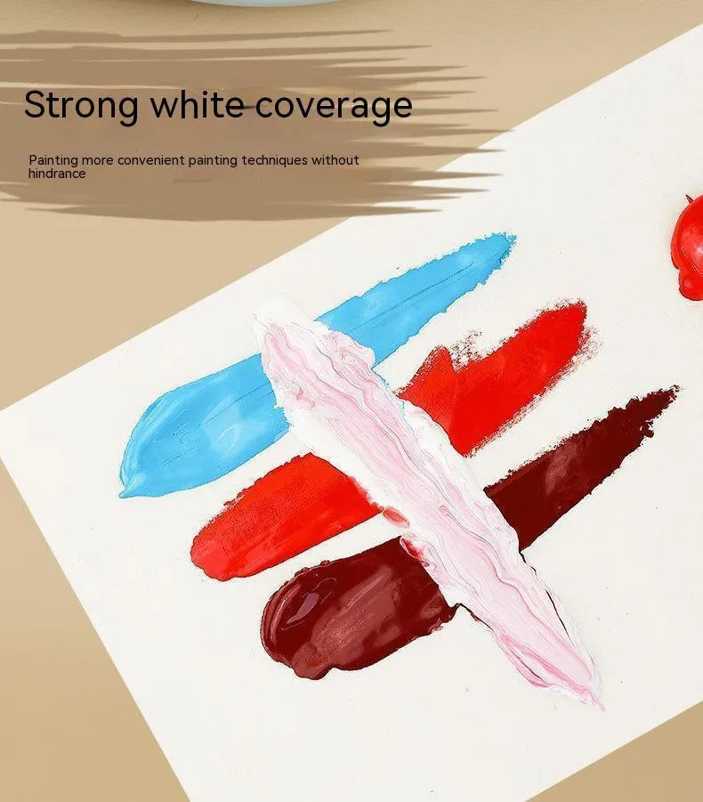 18-colour 12ml Chinese ink painting pigment set in tubes with plant-based paint for children beginners