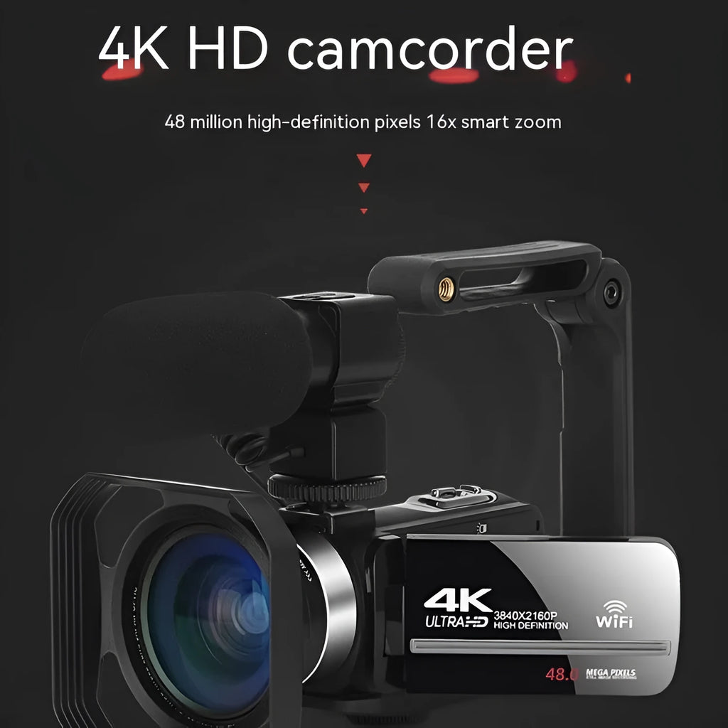 WIFI Digital HD Night Vision Camera Z124K Black Standard with 3.0 inch LCD and 37mm lens thread