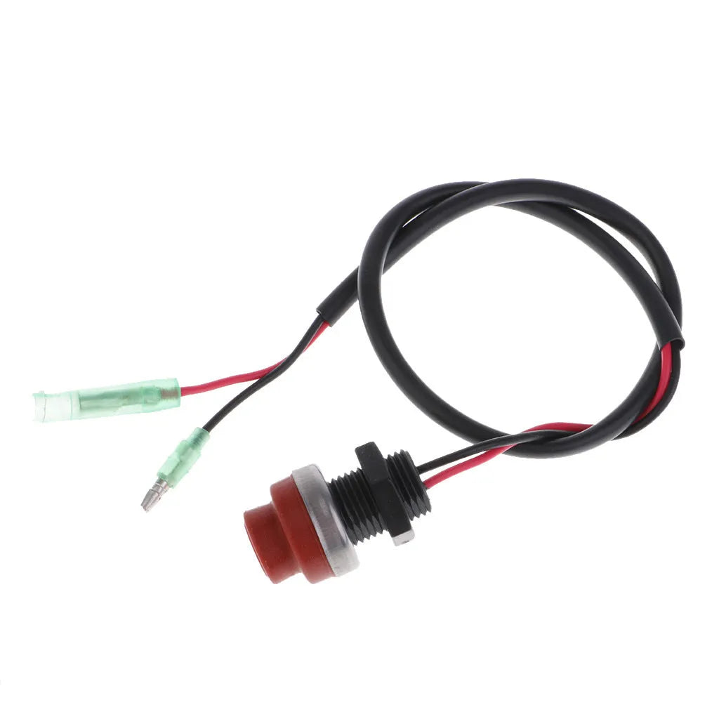 YAMAHA motorboat engine stop switch with plastic housing and safety kill cord