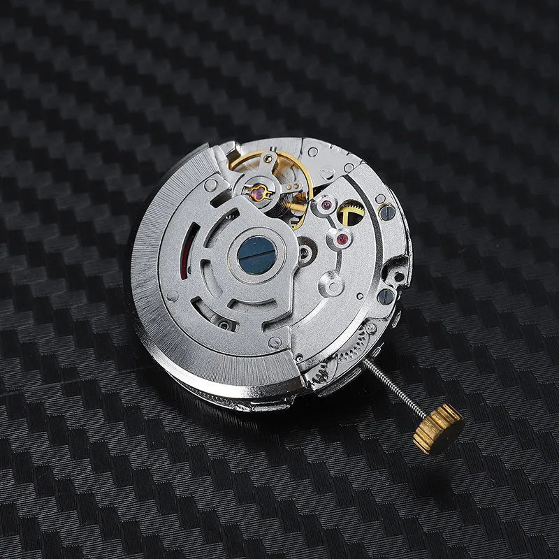 8215 automatic movement replacement in stainless steel silver 25mm for watch repair
