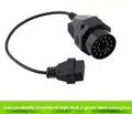 BMW OBD2 diagnostic connector cable converting 20-pin to 16-pin interface for vehicle diagnostics