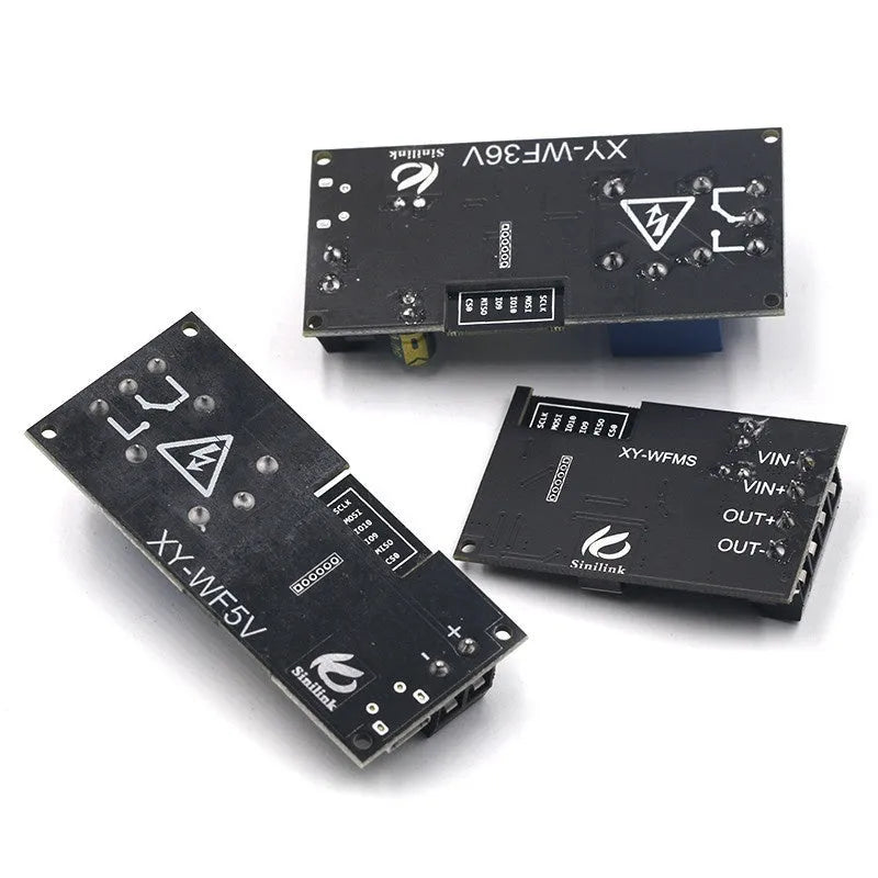 Mobile phone remote control relay module with smart home app support, DC5V and wide voltage options