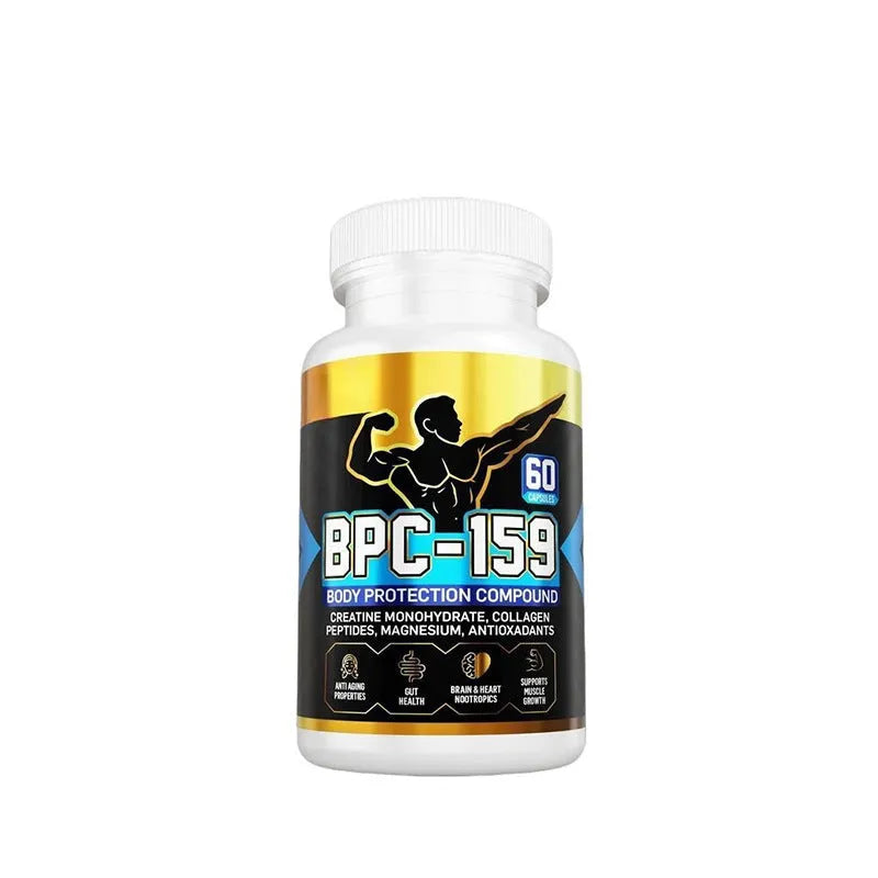 One bottle of body supplement capsules for energy support, standard specification