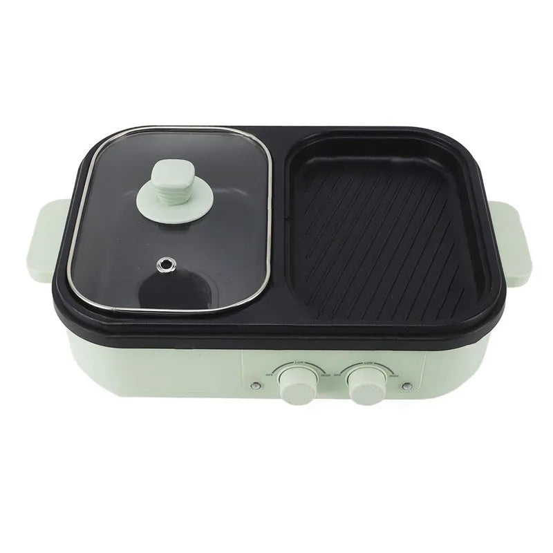 White household electric caldron frying oven with mechanical controls for 2-3 person meals