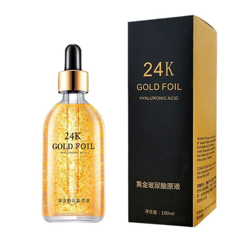 24K nicotinamide hyaluronic acid ginseng facial essence 100g bottle for neutral and mixed skin