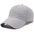 Korean-style adjustable baseball cap in polyester fabric for summer sun protection.