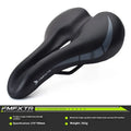 Bicycle seat cushion with hollow airflow design in 3147 colour measuring 270mm by 180mm