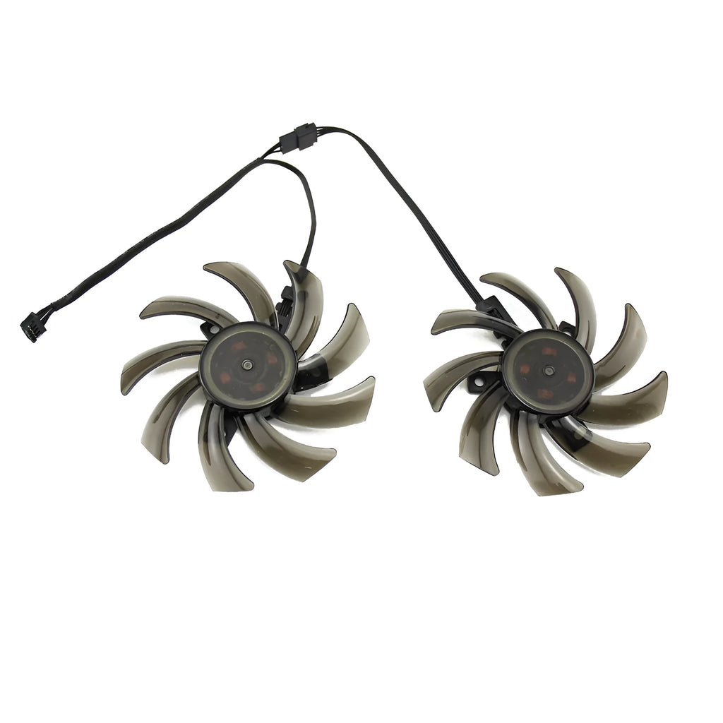 GA91S2U black graphics card cooling fan, 85mm diameter, 12V DC 0.40A, 4-pin connector, for Palit GTX1060 Dual replacement