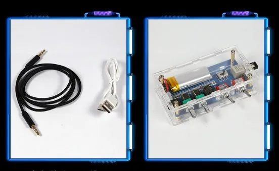 Tesla coil driver board unit with controller and cables for generating musical plasma arcs