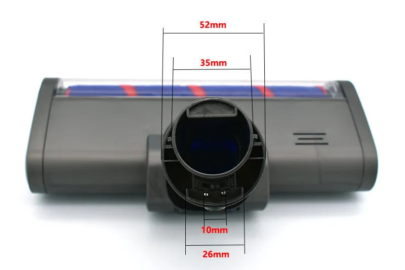 Dyson V7 V8 V10 V11 compatible vacuum cleaner floor brush head with soft velvet rollers