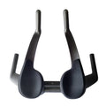 Carbon fibre TT handlebar with clip-on extension in black matt finish, 31.8mm clamp, for road and time trial bikes