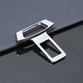 Metal car dashboard silencer insert shown in matte black, gold and silver colour options.