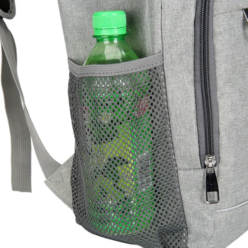 Outdoor thermal picnic backpack in Oxford cloth with dry-wet separation compartments and expansion function