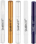 Teeth whitening pen with aluminium case in multiple colours, 1-4ml gel applicator for adults