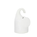 Elephant silicone night light with warm white LED glow for bedroom use