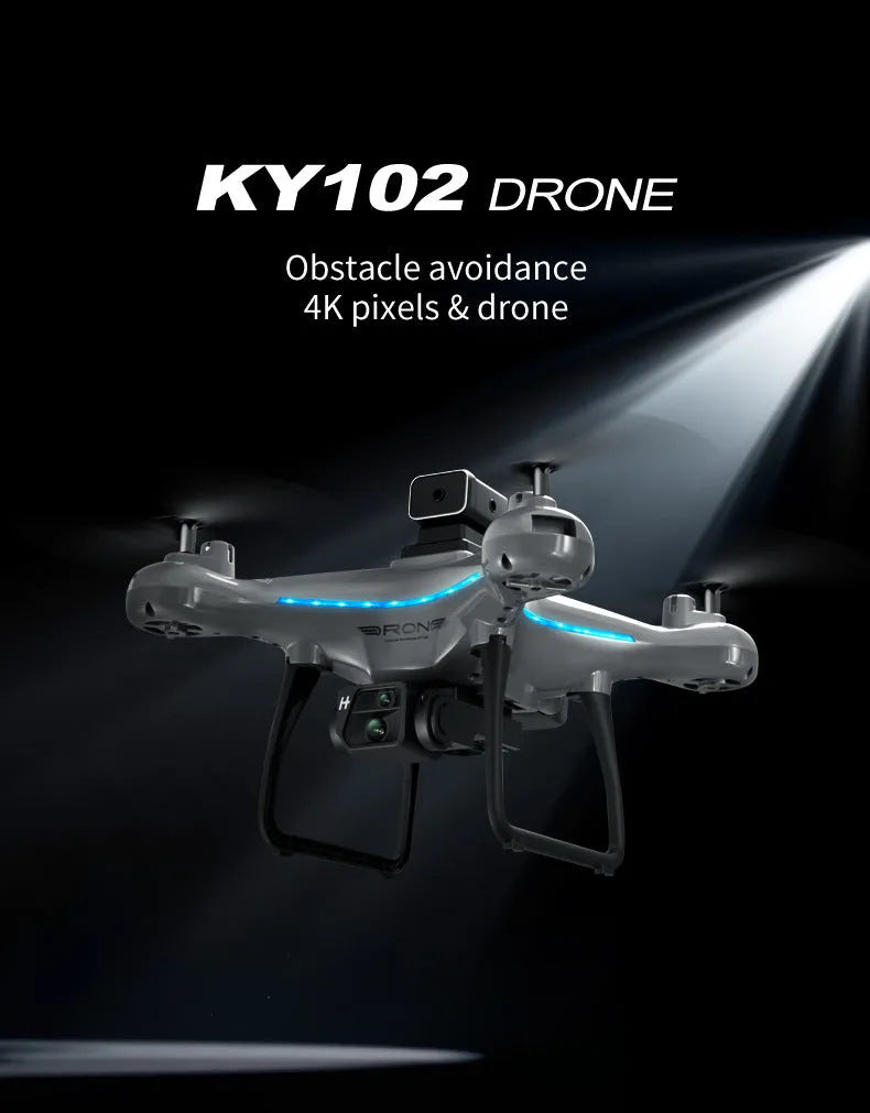 UAV HD drone with optical flow positioning and all-side obstacle avoidance, plastic build under 30cm
