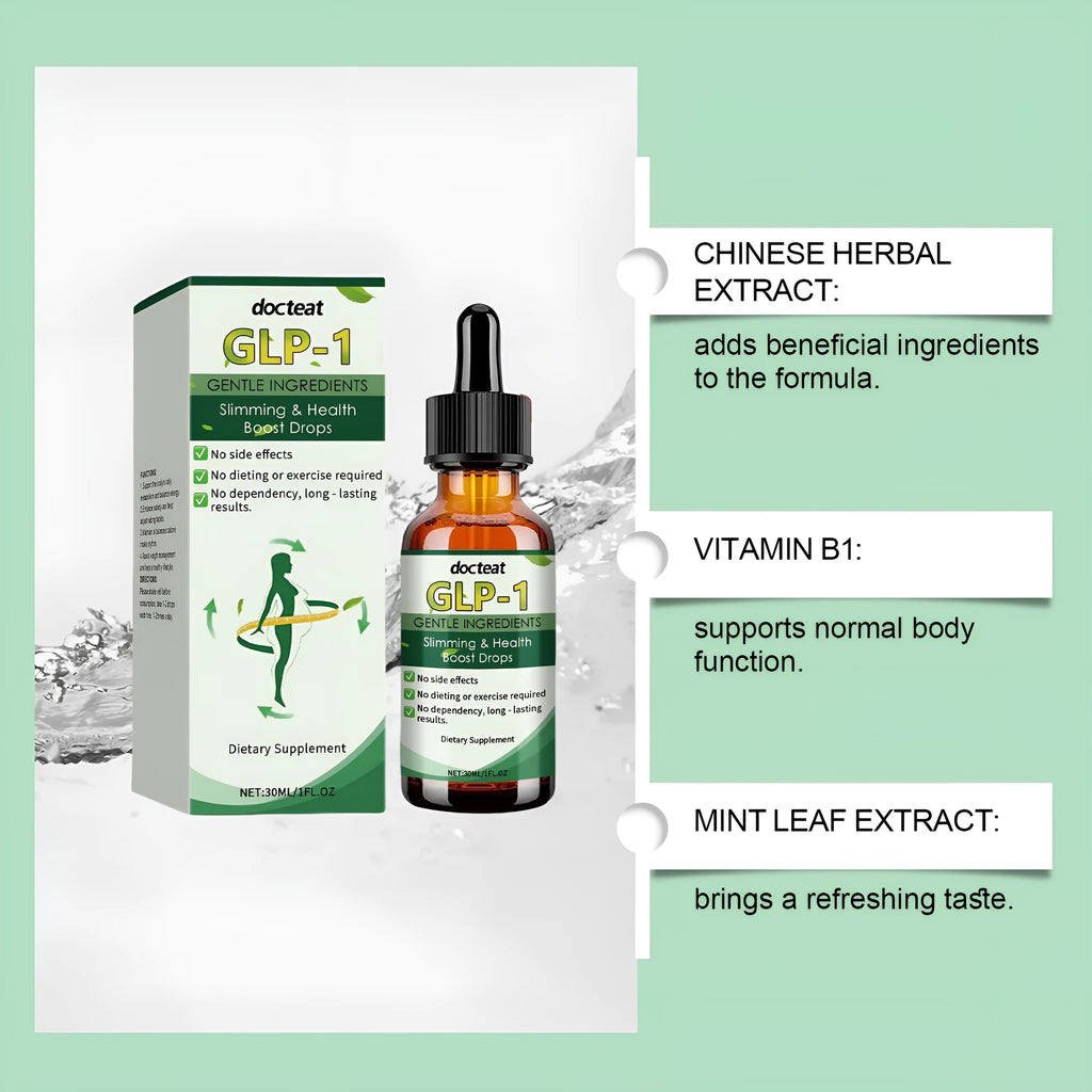 Management Drops Multiple Plant Extraction liquid supplement in 30ml bottle with dropper, multiple plant extracts included