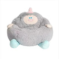Long plush pet nest kennel in grey, thick warm bed for cats and small dogs, three sizes available S M L