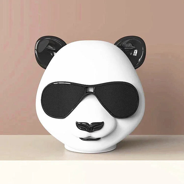 Portable mini classic style Bluetooth speaker with USB port.