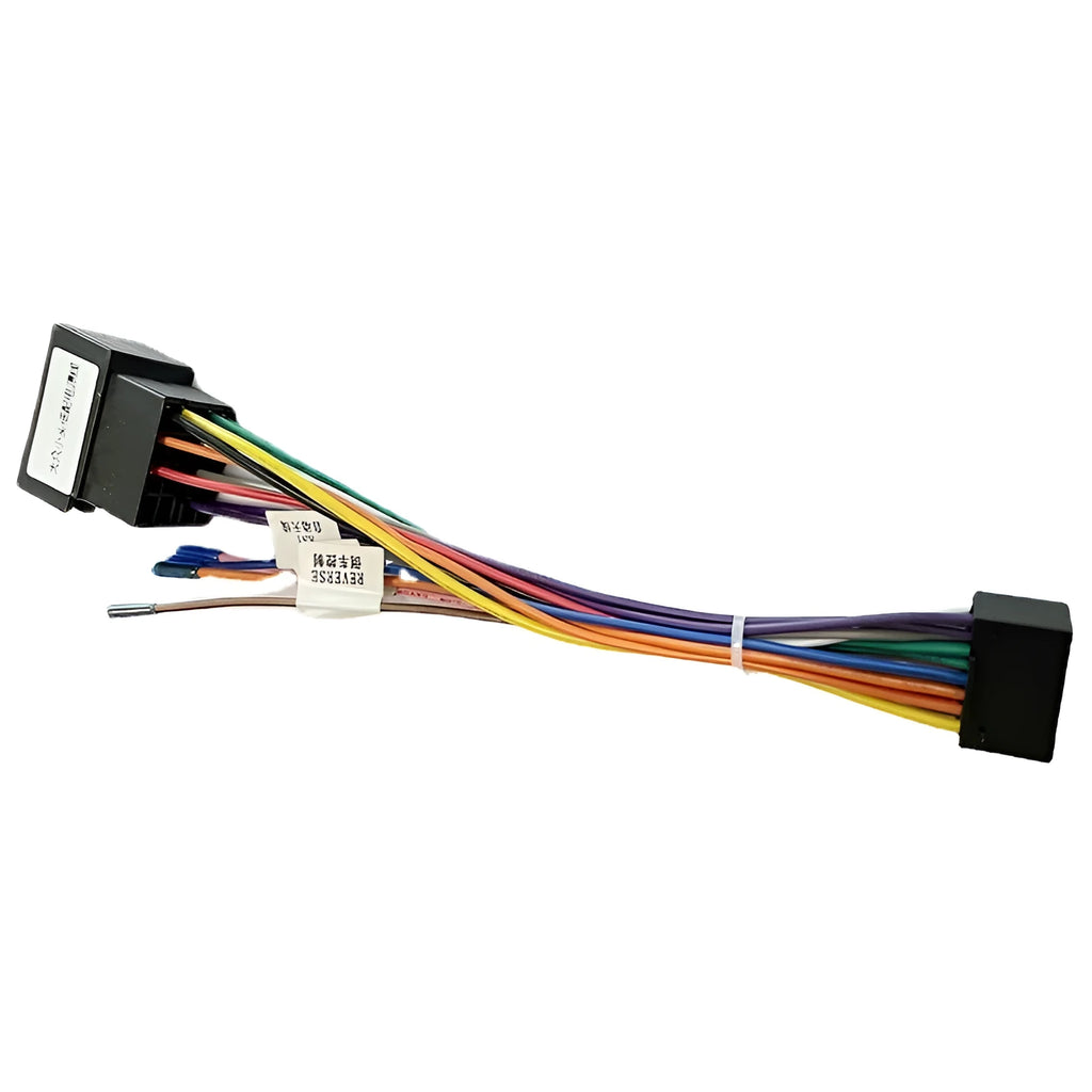 Volkswagen small head low power cord car wiring harness 16-pin direct plug 200mm pure copper PVC insulation