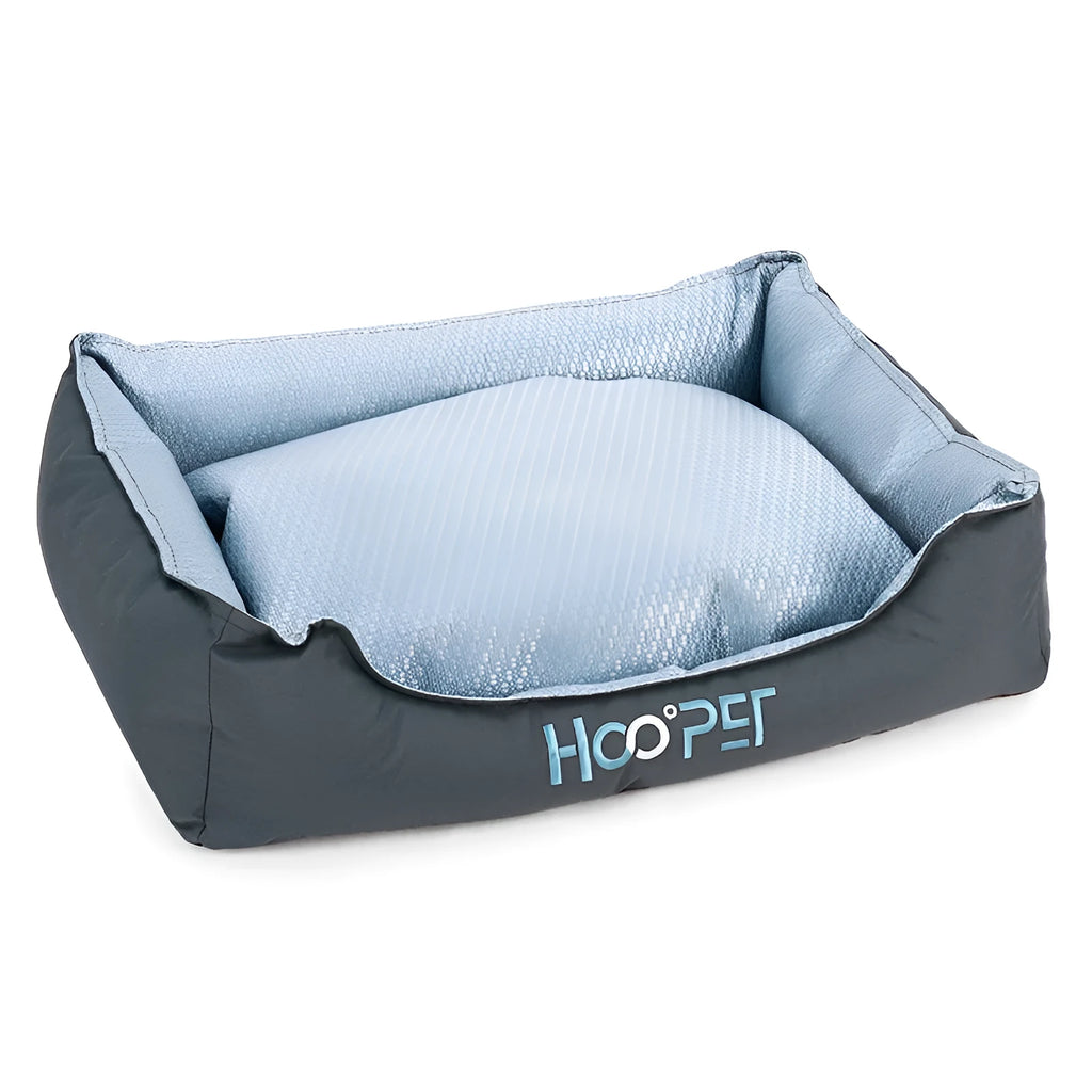 Soft summer pet bed in nest style with removable cover, size Large 90x70x25cm for pets up to 30kg