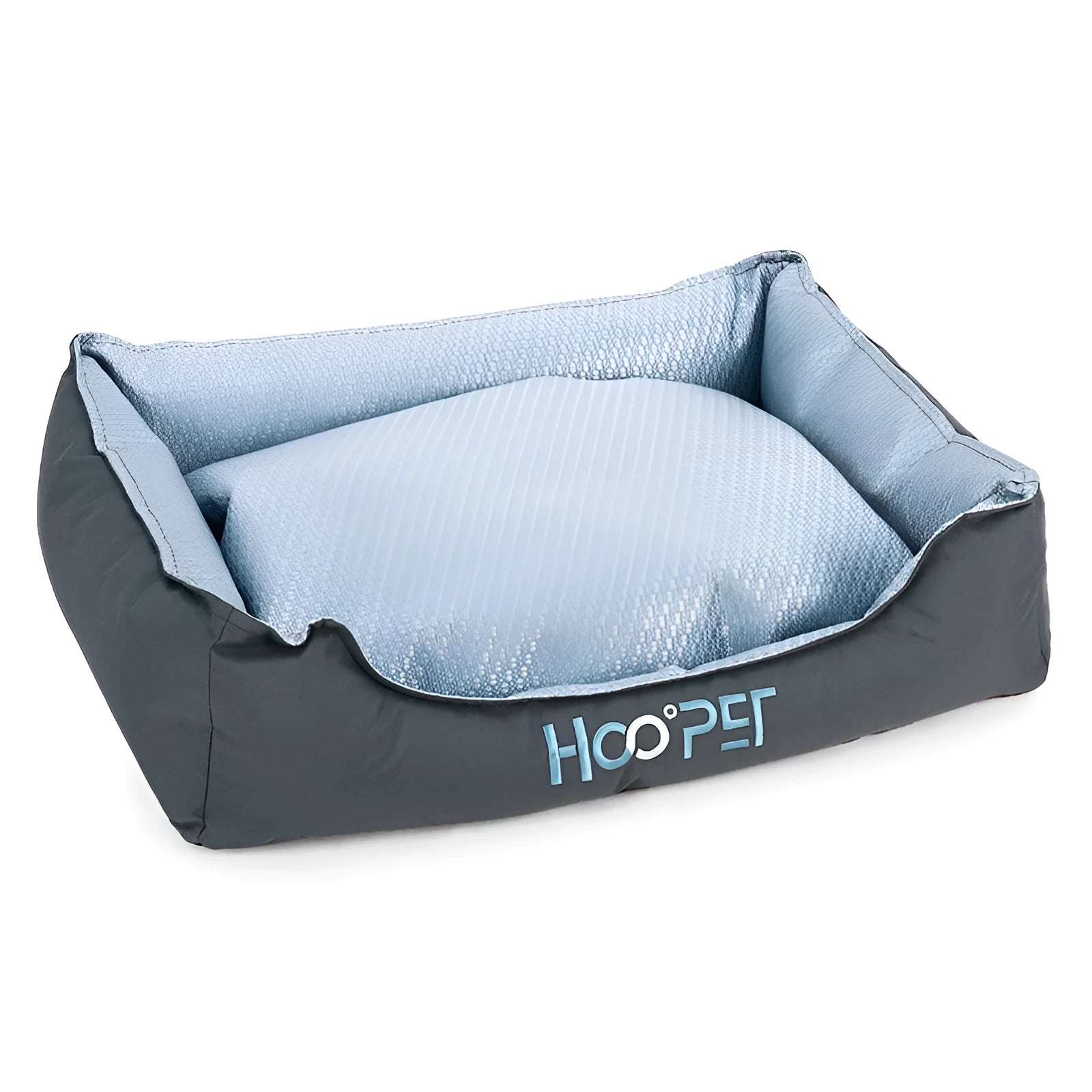 Soft summer pet bed in nest style with removable cover, size Large 90x70x25cm for pets up to 30kg