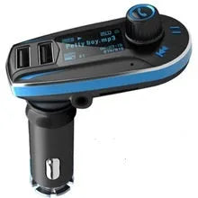 BT618C vehicle Bluetooth MP3 player and FM transmitter unit with LCD screen