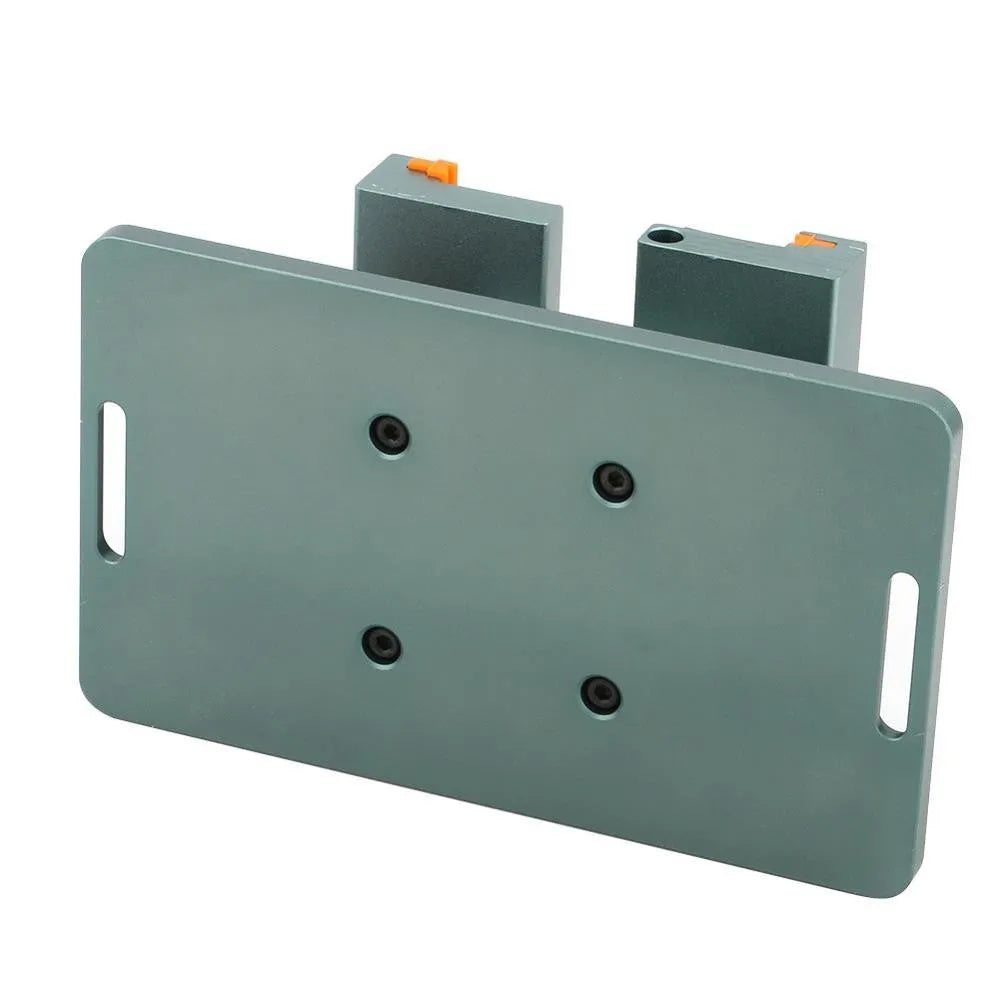 Mobile phone repair fixture with adjustable grip and demolition crowbar accessory