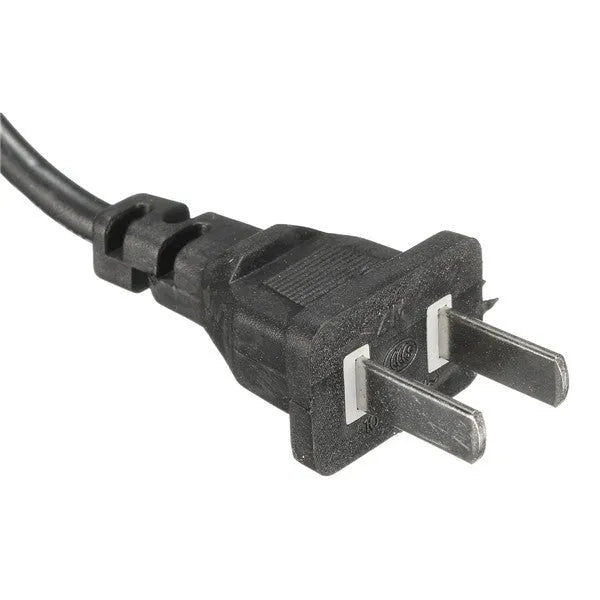 Black 72V 20AH electric car charger with compact design and international plug options.