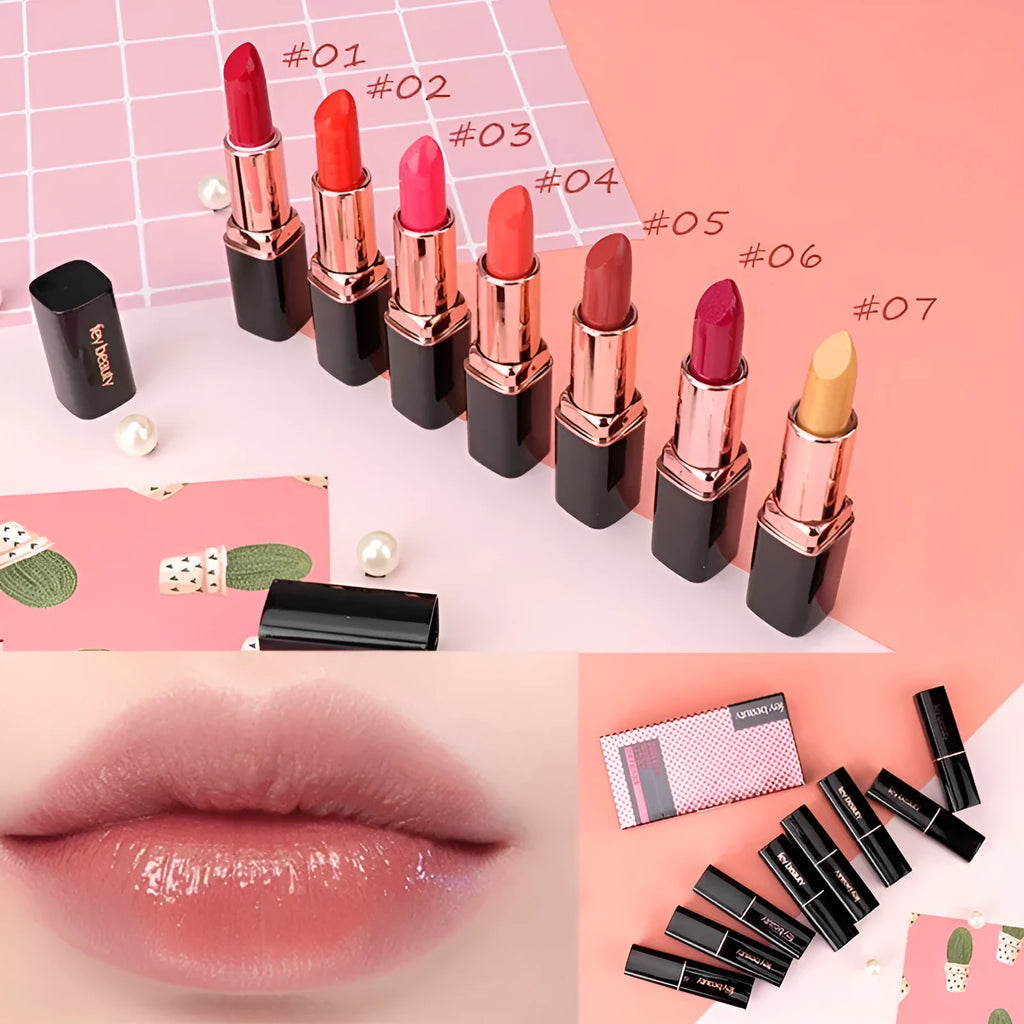Fey Beauty cameo brown nude moisturising lipstick bullet, non-fading and no stain formula