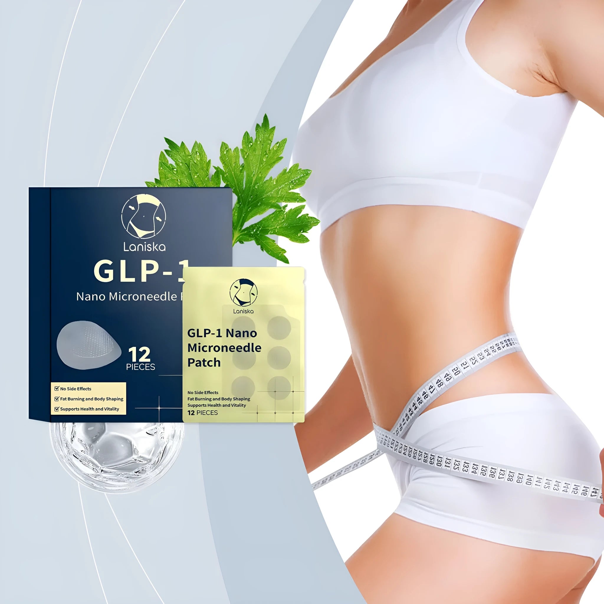 Holding Effect Control Sugar Micro Needle Patch pack of 12 pieces with active ingredients