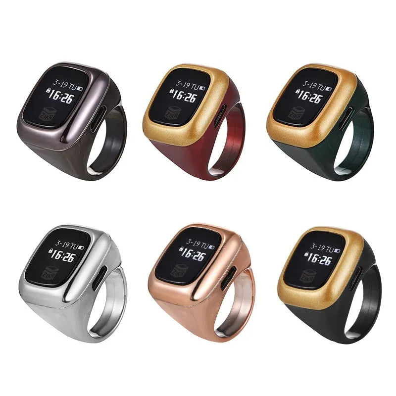 Al-Fatiha Zikr electronic prayer counter in multiple colours and sizes with digital display