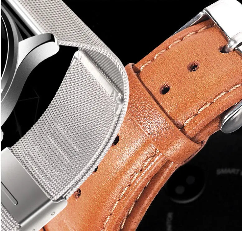 K88H intelligent watch with 1.3 inch IPS screen, heart rate monitoring, camera, available in black with belt strap