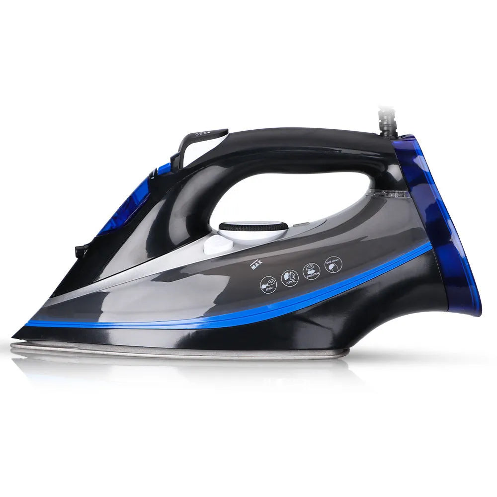 2600W ceramic base electric iron with 3-step thermostat in Black Gold colour
