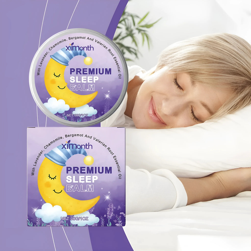 Sleep Goodnight Cream 30g pot with lavender chamomile bergamot valerian gentle formula
