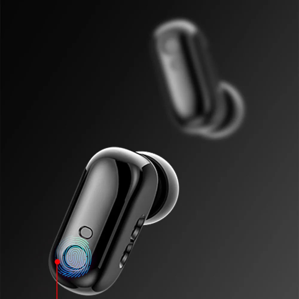 X7 smart watch with TWS earbuds, 1.32 IPS HD screen, IP67 waterproof, black strap, zinc-alloy case