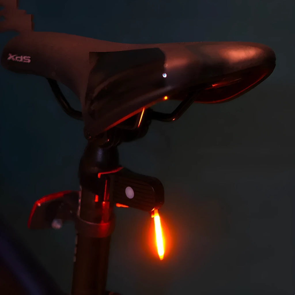 Motorcycle night riding taillight modification wiring waterproof USB charging in Yellow colour option