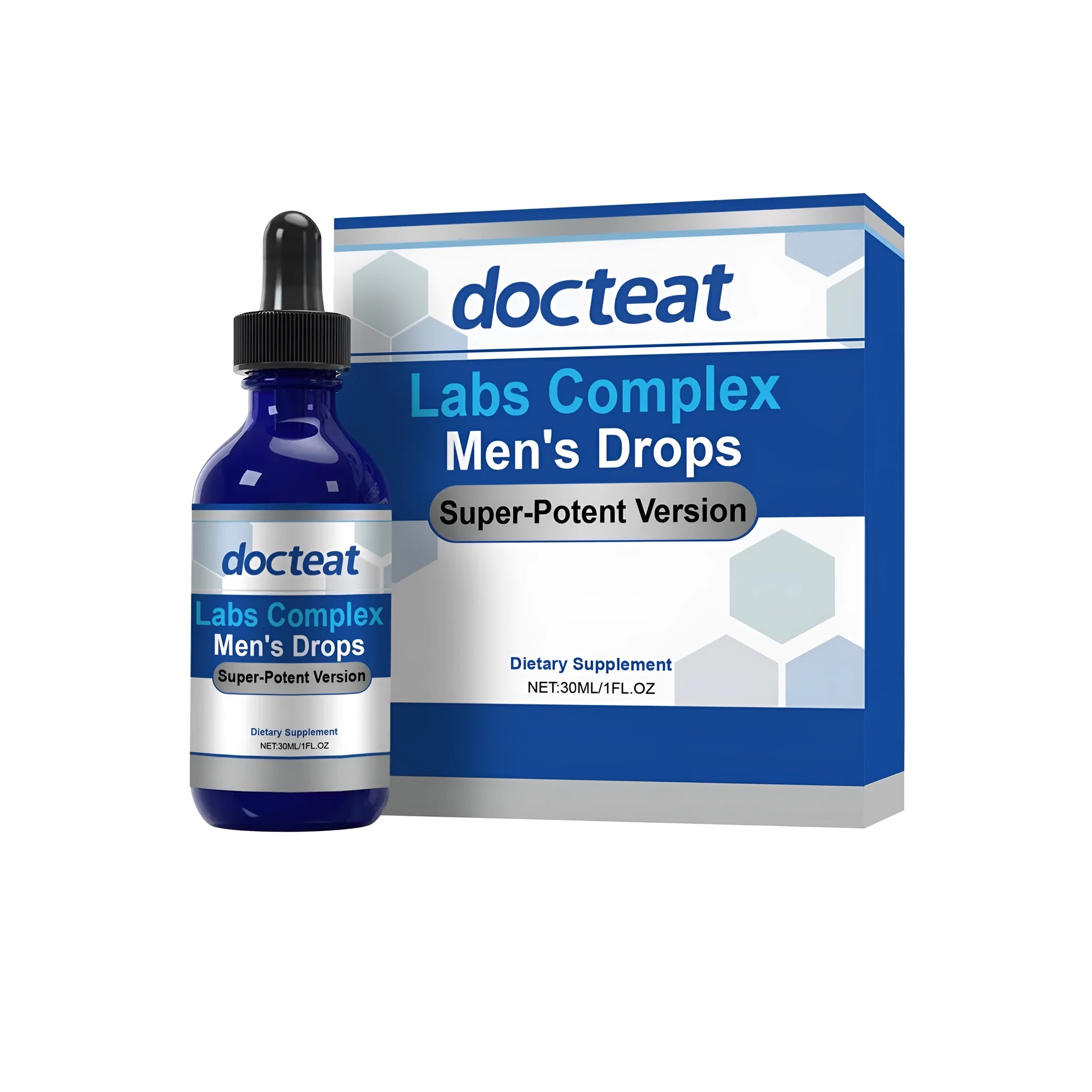 Labs Complex Men's Drops 30ml bottle with traditional Chinese medicine extract skincare formula
