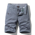 Pure cotton casual overalls pants with straight leg, zipper fly, in khaki colour