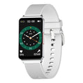 Blood Glucose EP08 Smart Bracelet with touch screen and TPU strap in black, gold, or silver colours
