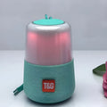 TG168 wireless Bluetooth colourful lightspeaker with LED ring, 86.7mm base, 5W speaker