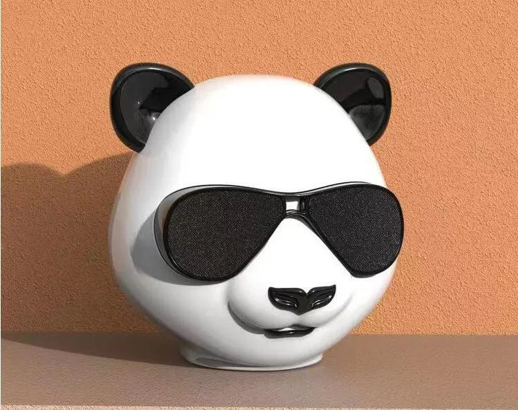 Portable mini classic style Bluetooth speaker with USB port.