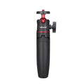 Mini camera desktop tripod selfie stick live stand compatible with iPhone in black red and white