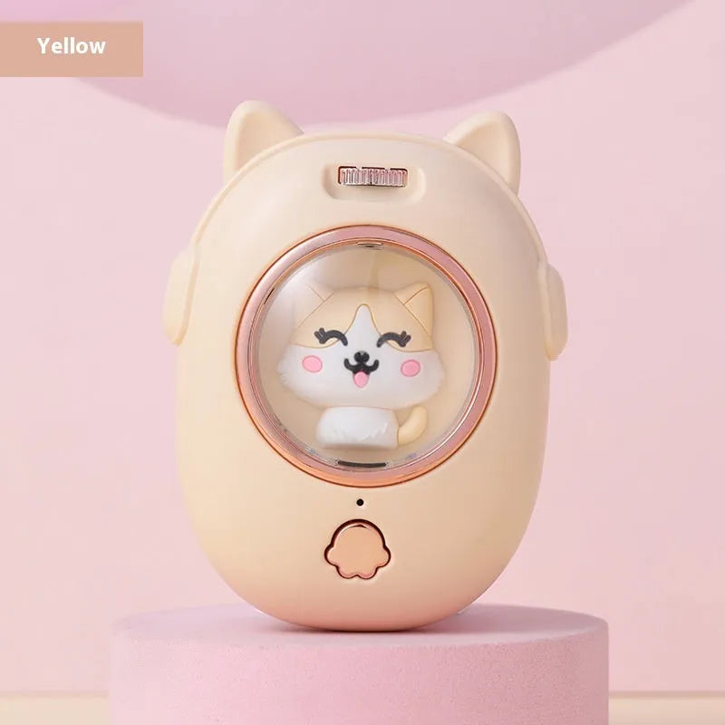 Multifunctional pet comb with laser toy for cats and dogs in pink and yellow ABS material