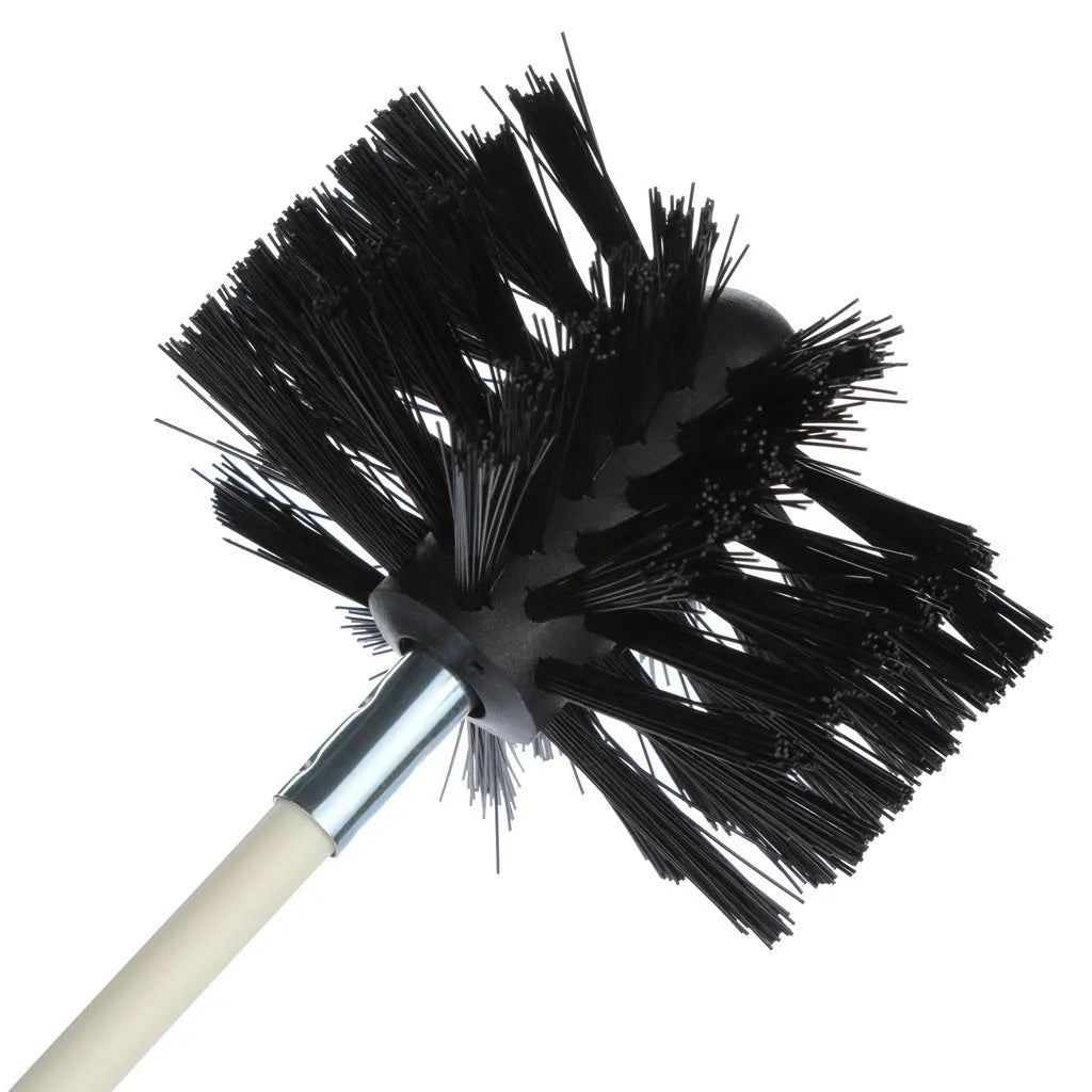 Flexible 600mm chimney cleaning brush with nylon bristles for dryer vent pipes