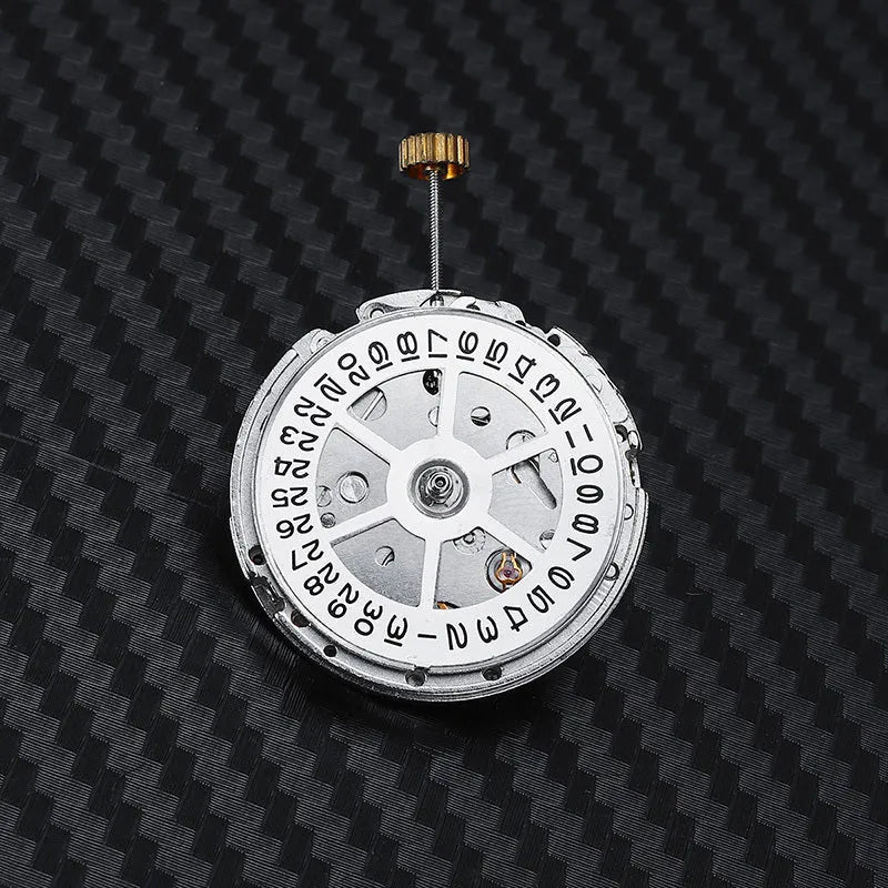8215 automatic movement replacement in stainless steel silver 25mm for watch repair